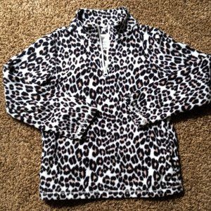 Girls quarter zip fleece